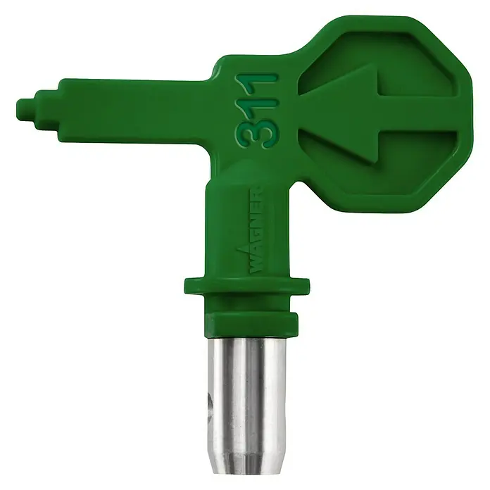 Wagner High Efficiency Airless Düse 311 - Passend für: Wagner HEA Farbsprühsystem Control Pro 250M/250R/350M/350R - Linke Seitenansicht