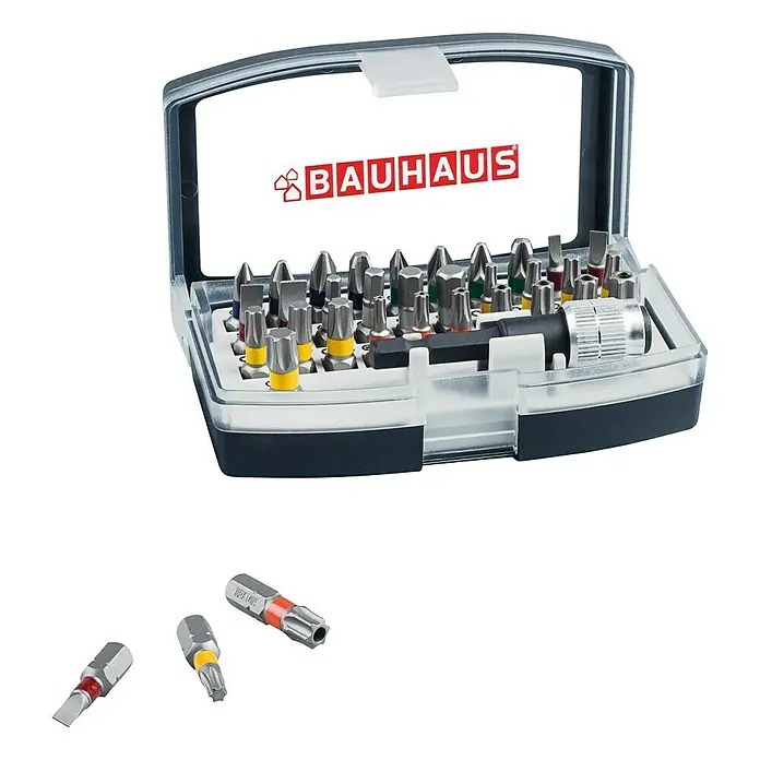 BAUHAUS Bit-Set - 32 -tlg., Bitlänge: 25 mm