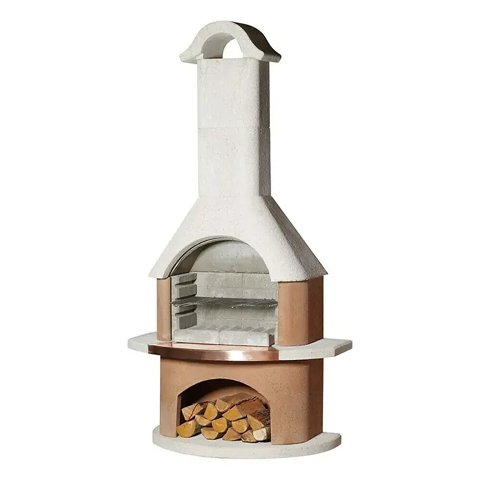 Buschbeck Grillkamin Nizza - Hauptgrillfläche: 54 x 34 cm