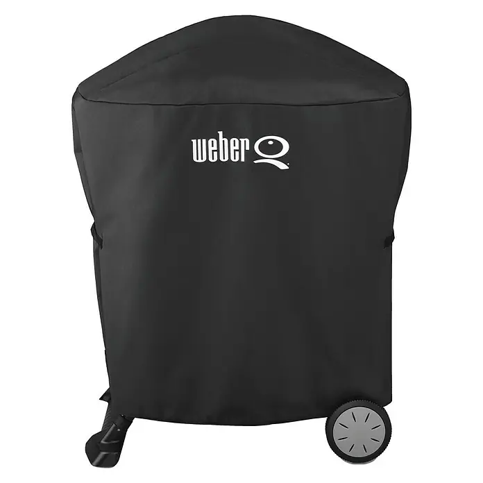 Weber Pokrivna navlaka Premium - Namijenjeno za: Weber Q 1000 Serie, Weber serija Q 2000, Poliester - Pogled sprijeda