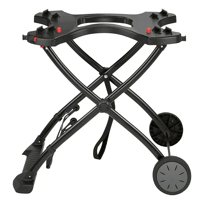 Weber Kolica za vrt - Namijenjeno za: Weber Q 1000 Serie, Weber serija Q 2000 - Pogled sprijeda