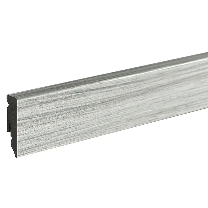 Profiles and more Sockelleiste KU51L Haiti - 2,4 m x 15 mm x 50 mm, Gerade - Linke Seitenansicht