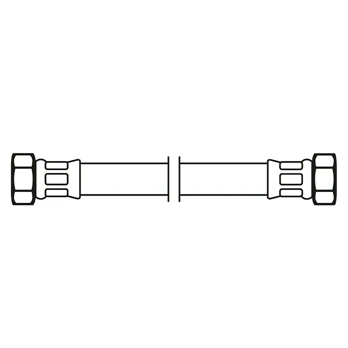 Flexo Priključno crijevo - Vrsta priključka: Ženski – ženski, Duljina: 30 cm, ⅜″/⅜″