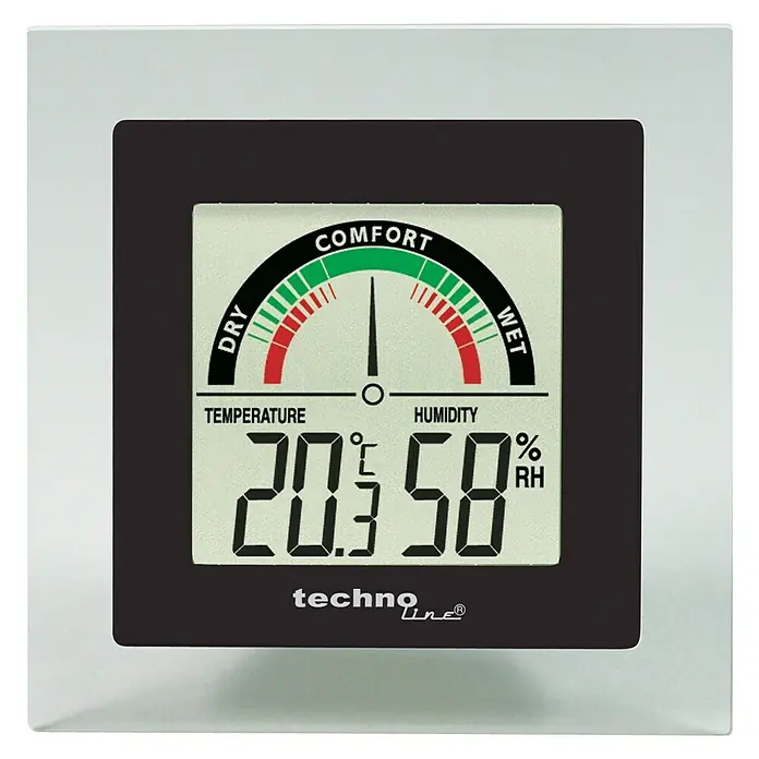 Thermo-Hygrometer - Digital, Breite: 88 mm