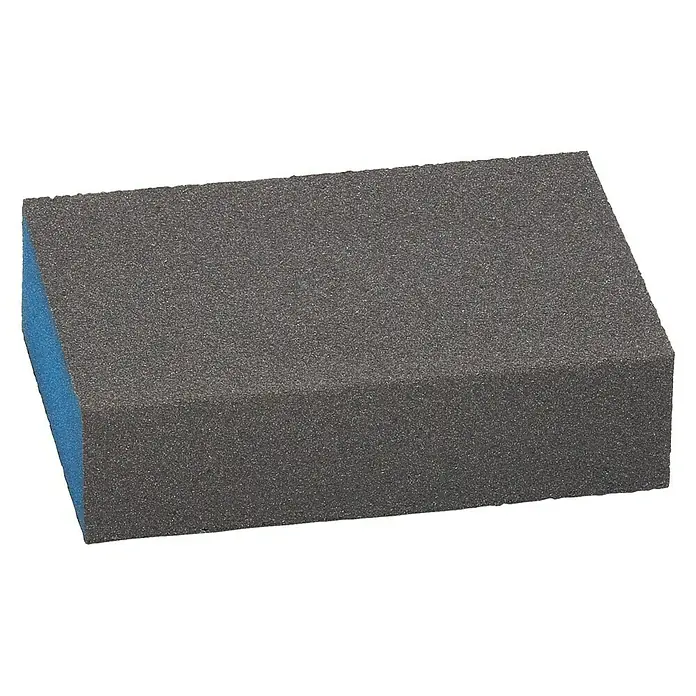 Bosch Brusna spužva Flat - Grubo, D x Š x V: 97 x 69 x 26 mm - Pogled s lijeve strane