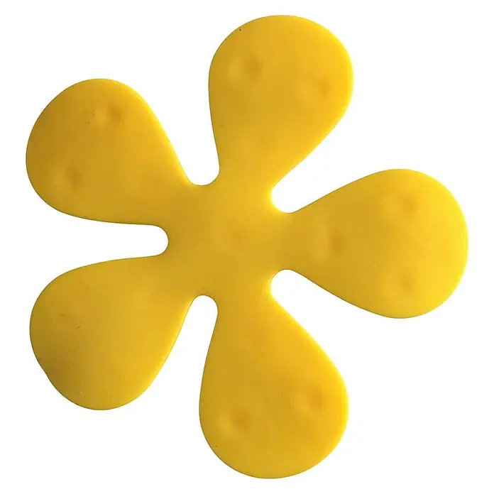 Camargue Podloga za tuš kabinu i kadu - 6 Kom., PVC, Žute boje