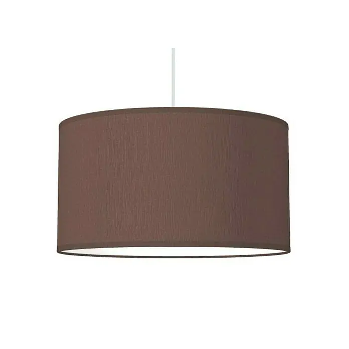 Home Sweet Home Lampenschirm Bling - Ø x H: 40 x 22 cm, Chocolate, Baumwolle, Rund