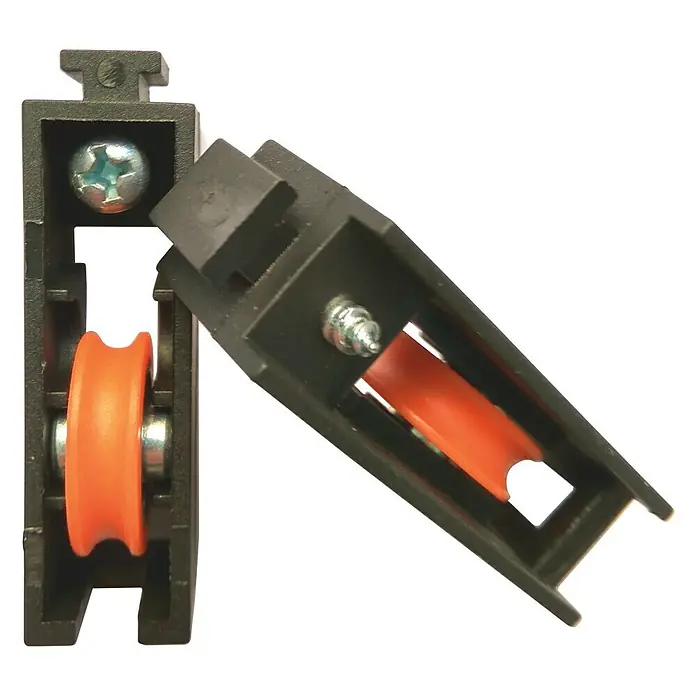 Cojinete de bolas plástico 1-P - Diámetro: 19 mm, Ancho: 14 mm
