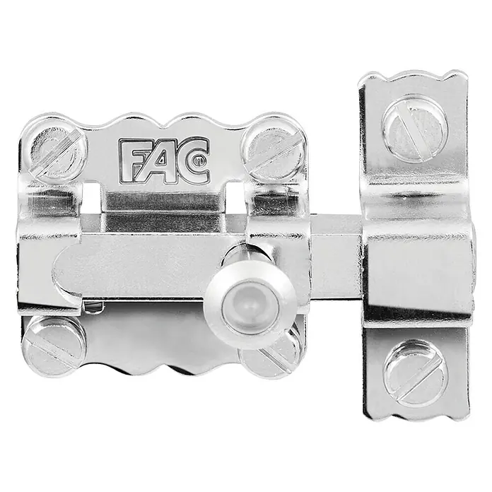 FAC Cerrojo 30-P/89 Niquelado - L x An x Al: 32 x 40 x 12 mm