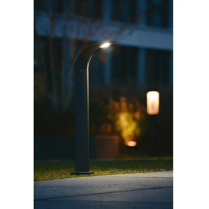 Lutec Baliza exterior LED Anda - Altura: 80 cm, Tipo de protección: IP65