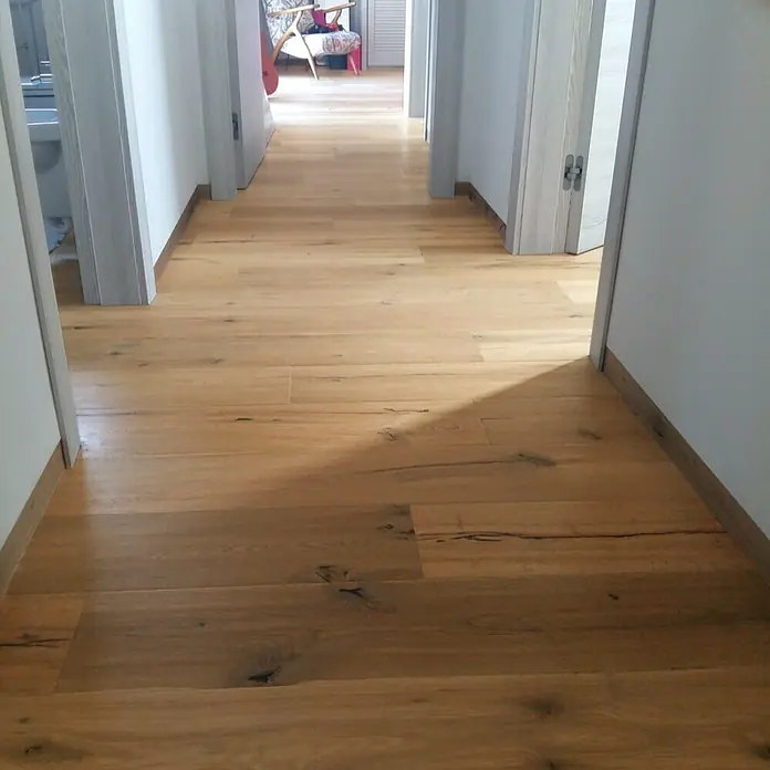 Fertigparkett Eiche Bern - 1.900 x 190 x 15 mm, Landhausdiele - Stimmungsaufnahme