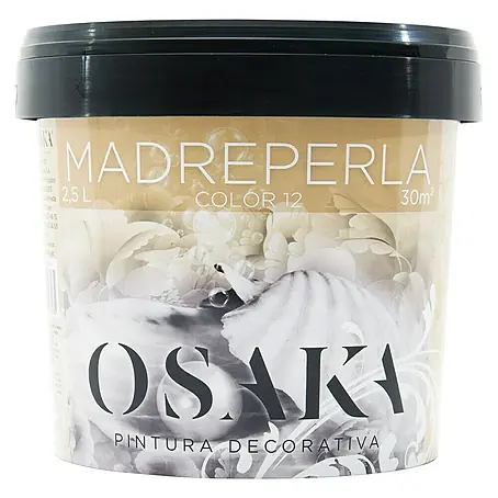Osaka  Pintura para efectos decorativos Madreperla