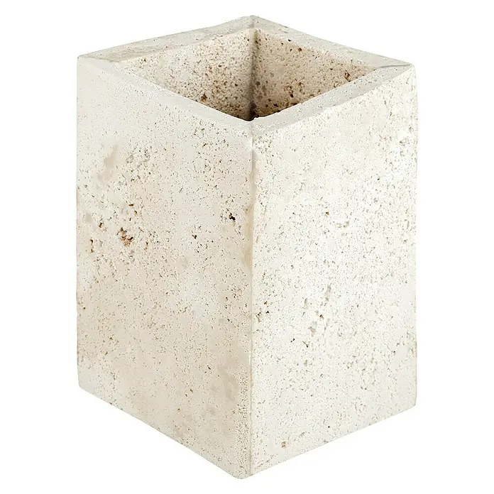 Bath Stage B-Sandy Vaso de encimera - Mármol, Beige