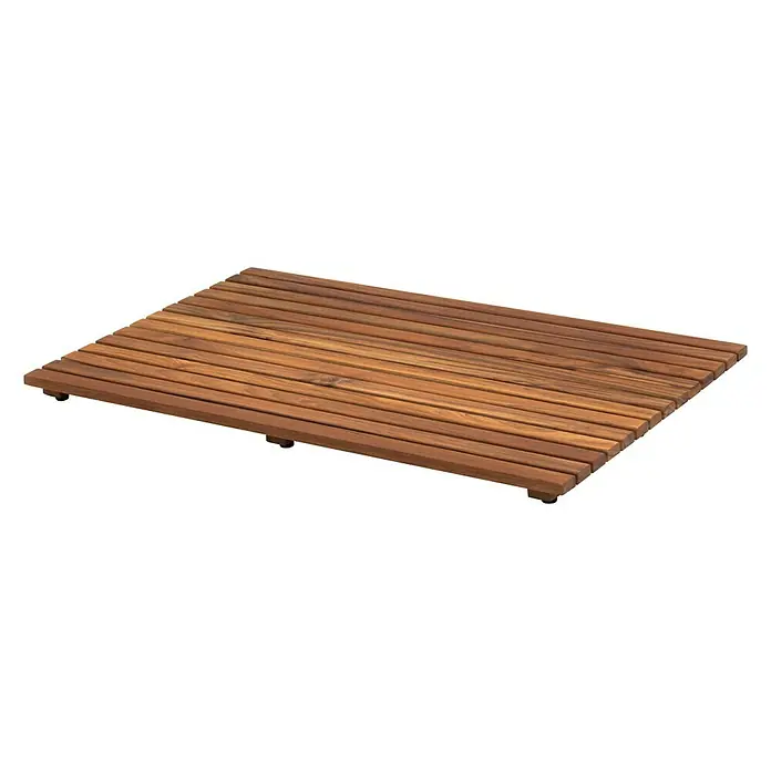 Tarima de baño Teca - 50 x 100 cm, Teca