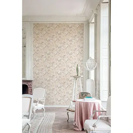 Papel pintado Floral romántico