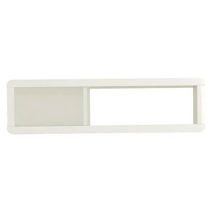 Phönix Atlanta Wandregal - L x B x H: 22 x 99,7 x 28 cm, Weiß - Vorderansicht