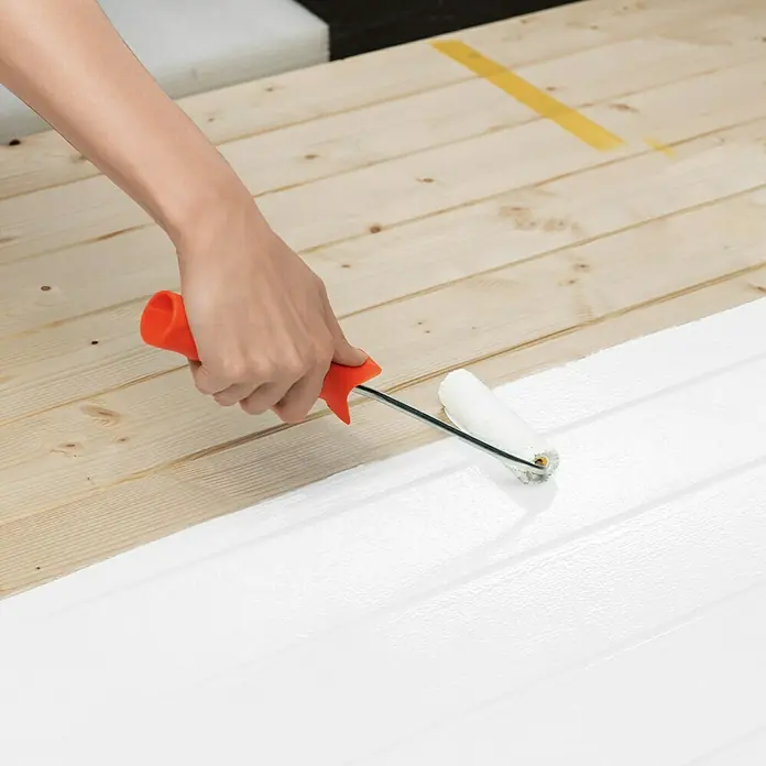 SCHÖNER WOHNEN-Farbe Pep up Renovierfarbe Holzfußboden - Antikweiß, 1 l, Seidenmatt