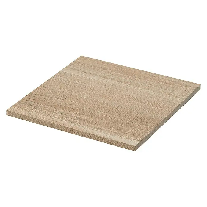 Baden Haus Qubo Ablage Seitenschrank - 46 x 45 cm, Spanplatte, Eiche Bruges