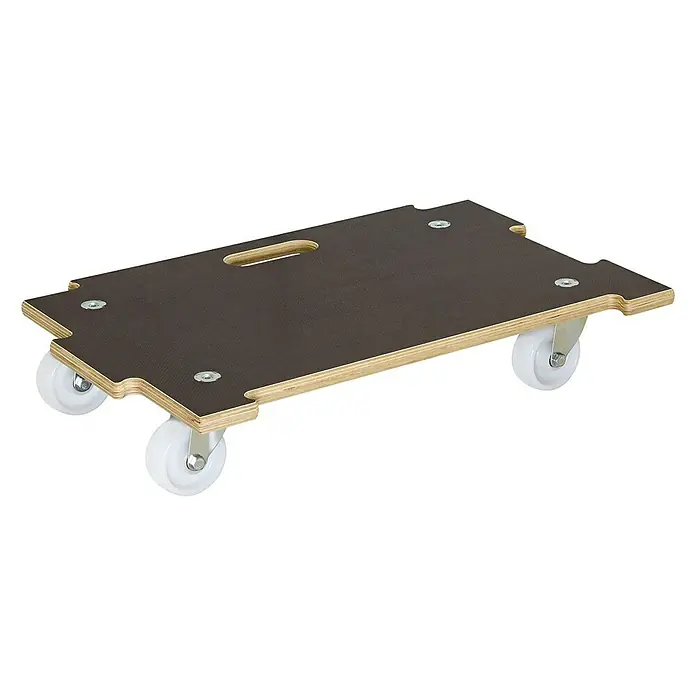 Wagner System Transporthilfe MM 1383 - L x B x H: 590 x 390 x 110 mm, Traglast: 250 kg - Linke Seitenansicht