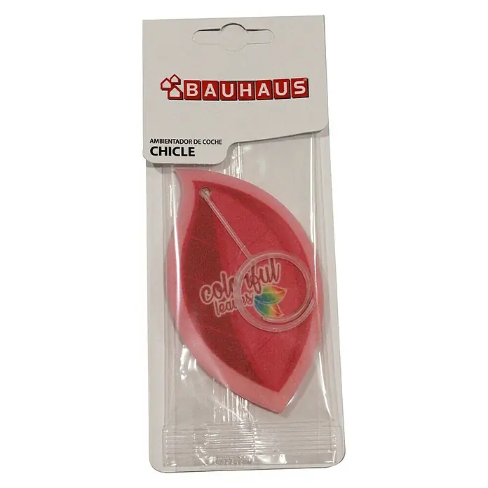 BAUHAUS Ambientador de coche Leaves - Chicle
