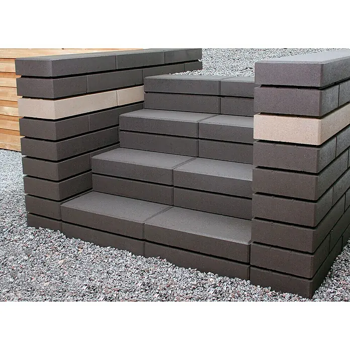 Betonski element za ogradu C-Line - Sive boje, 50 x 25 x 10 cm, Beton