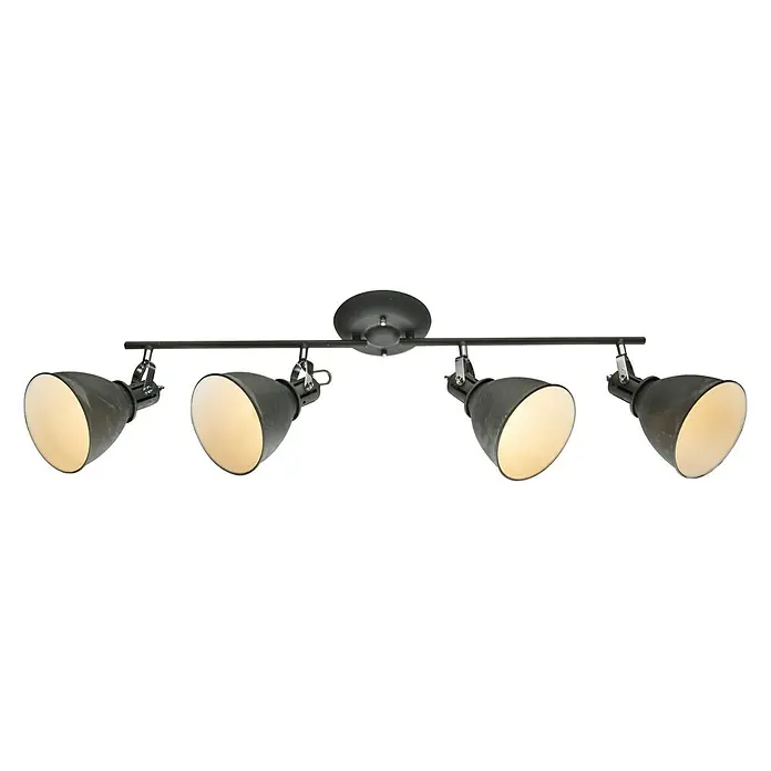 Globo Deckenstrahler Jonas - 160 W, L x B x H: 80 x 15 x 28 cm, E14 - Ansicht von unten