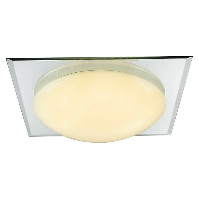 Globo LED-Deckenleuchte Atreju - 12 W, L x B x H: 30 x 30 x 9 cm, Opal - Ansicht von unten