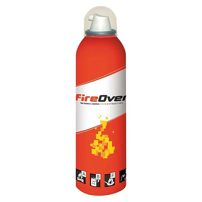 Spray extintor de incendios FireOver - Apto para: Lucha contra incendios incipientes, 250 ml