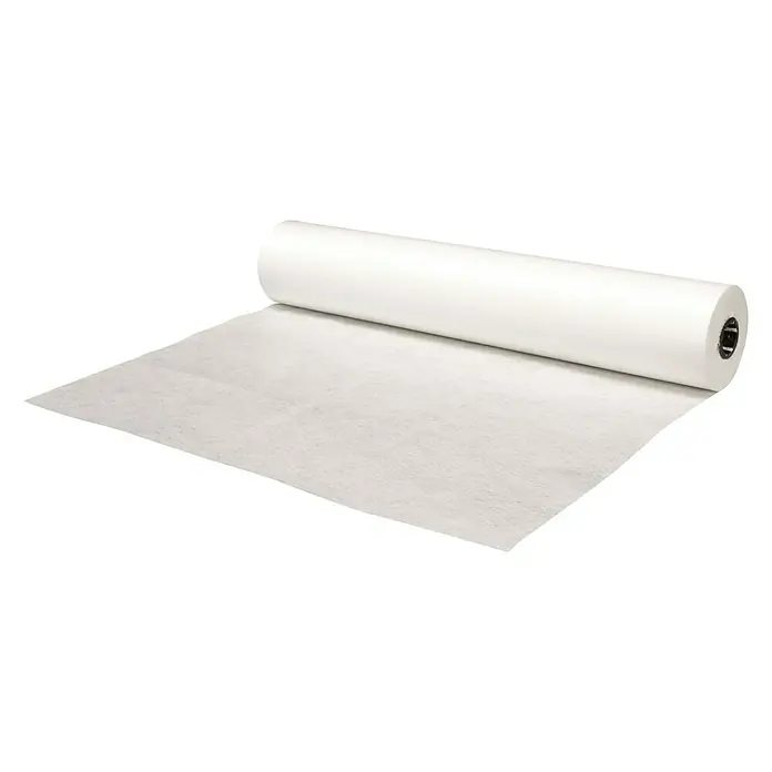 Chova Lona filtrante Geotextil 120 - 100 m x 2,1 m x 1 mm, Poliéster, Blanco
