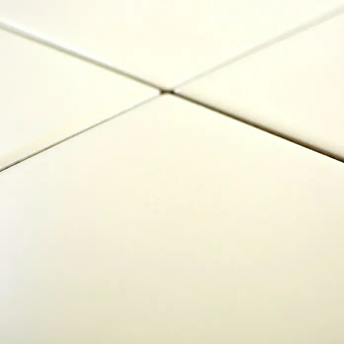 Mosaikfliese Quadrat Uni CQ 135 - 29,8 x 29,8 cm, Beige, Matt - Detailaufnahme