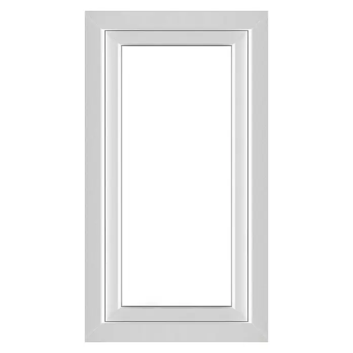 Solid Elements Kunststofffenster Q71 Supreme - B x H: 75 x 135 cm, Links, Weiß