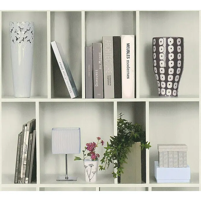 Lutèce Authentic Walls 2 Vliestapete - Grau, Motiv, 10,05 x 0,53 m - Detailaufnahme