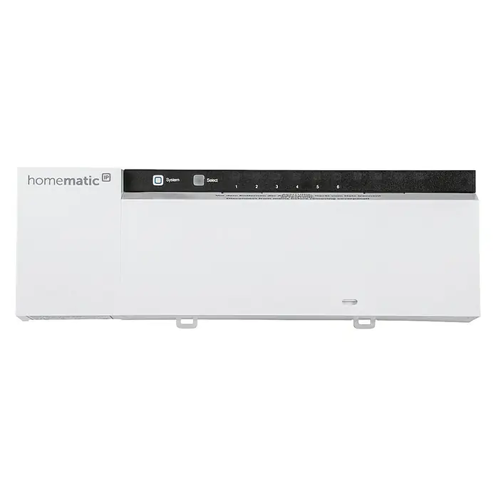 Homematic IP Fußbodenheizungsregler HmIP-FAL230-C6 - 230 V/50 Hz - Vorderansicht