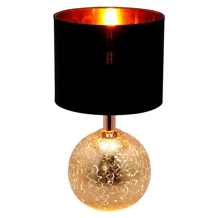 Tween Light Stolna svjetiljka Gala - 48 W, Crno-zlatno, G9