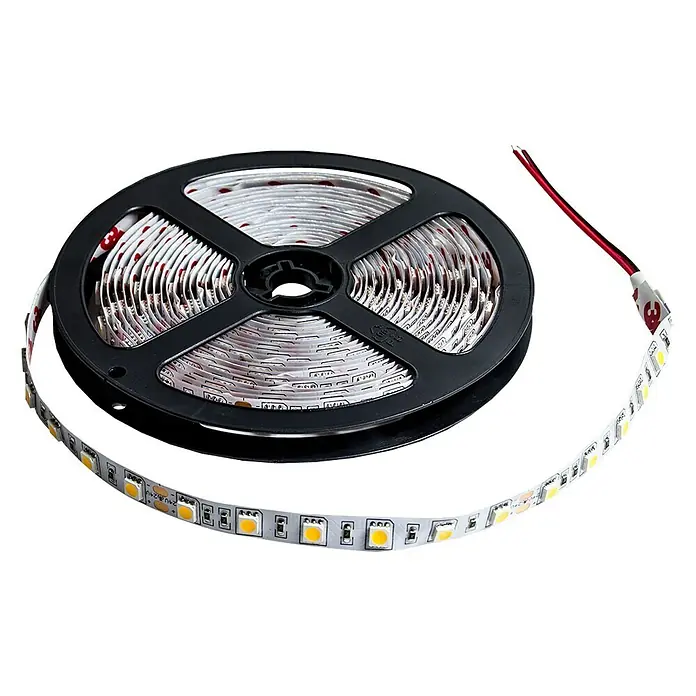 Alverlamp Tira LED IP65 - Largo: 5 m, Color de luz: Blanco frío, 14,4 W