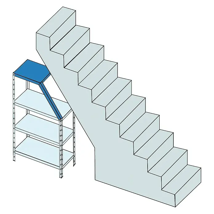 Regalux Szögprofil - Galvanizált - Elülső nézet