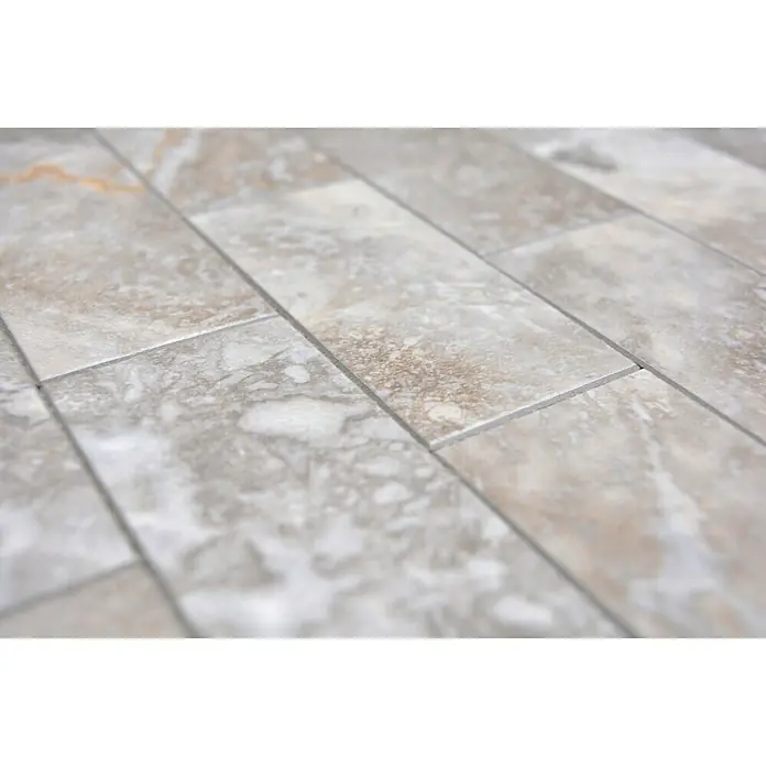 Selbstklebemosaik SAM 4SW18TG - 29,5 x 29 cm, Vinyl, Grau - Detailaufnahme