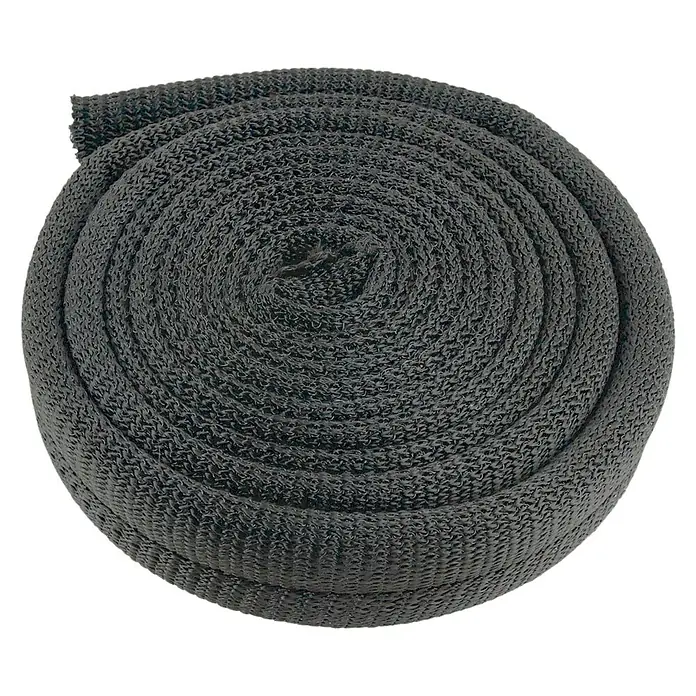 Label The Cable Kabelkanal Cube - Schwarz, 2 m - Vorderansicht