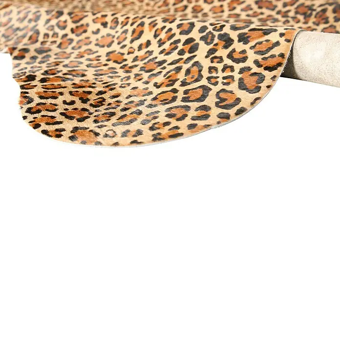Esbeco Deko-Kuhfell - Leopard, 100 % Echtfell, Fläche ca.: 3 m² - 4 m² - Detailaufnahme