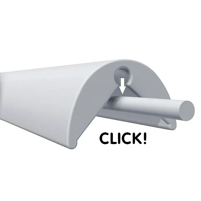 Juwel Staand wasrek Waslijn opzetstuk vouwstopper - 4 st. - Close-up
