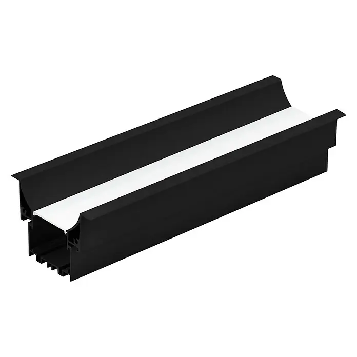 Eglo Profil Recessed Profile 3 - 200 x 6,5 x 4,5 cm, Aluminium - Vorderansicht