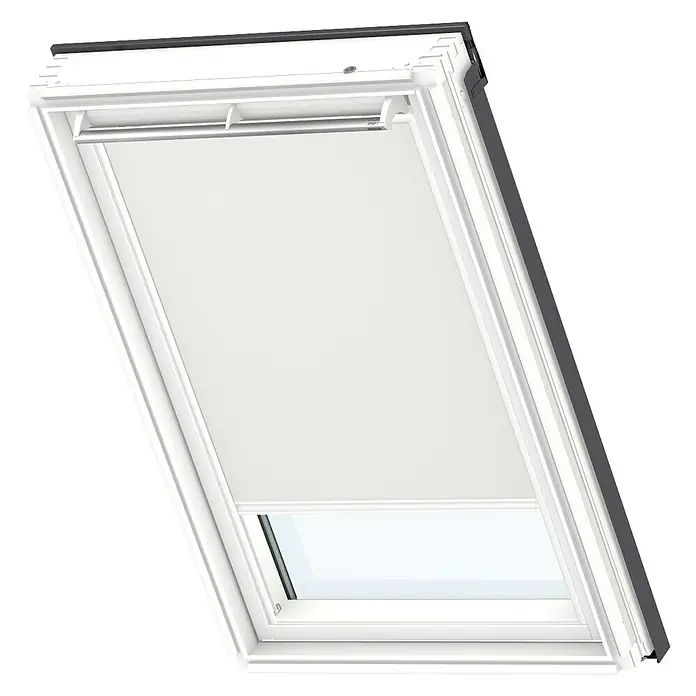 Velux Estor para ventana de techo DKL C04 1085 - Color: Beige, Color riel: Aluminio, Manual