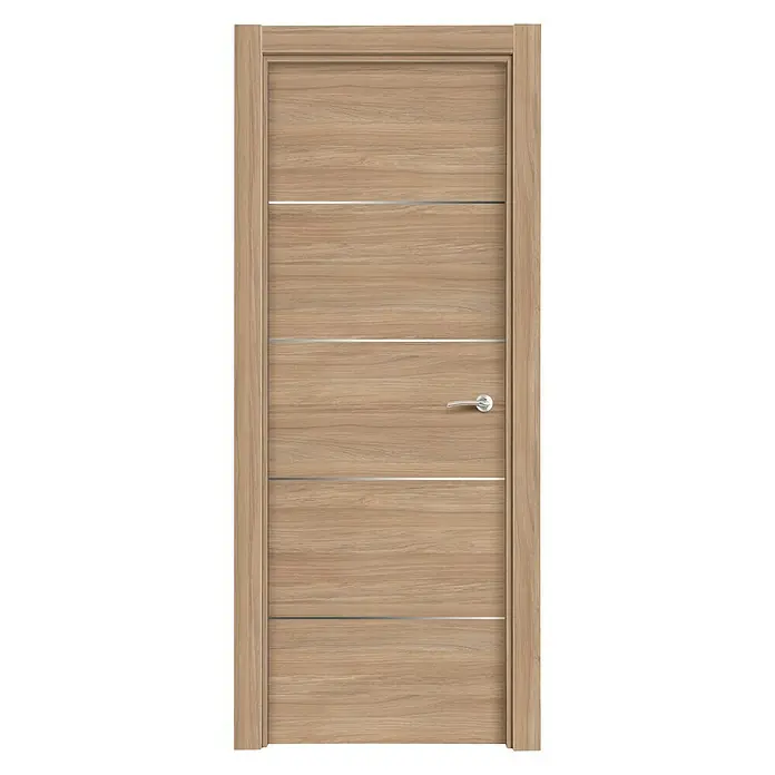 Puerta interior Roble Urban 400AL - 72,5 x 203 cm, Izquierda, Roble claro, Macizo