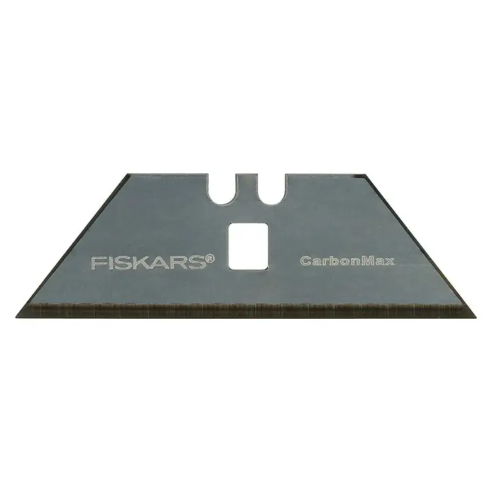 Fiskars CarbonMax Juego de cuchillas de repuesto - Net Weight (SAP): 22 g, Anchura de hoja: 25 mm, Específico para: Cúter universal Fiskars CarbonMax, 5 uds.