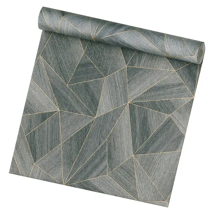 Daniel Hechter Vliestapete 5 - Anthrazit, Grafisch, 10,05 x 0,53 m