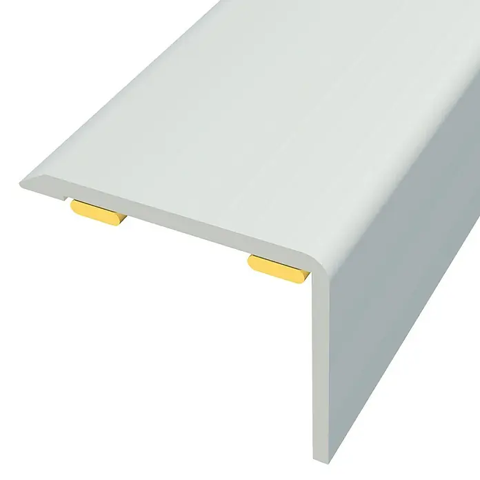 Baglinox Perfil angular Blanco - 22 - 135 cm x 25 mm x 20 mm, Pegado