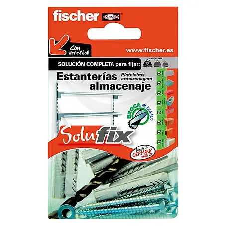 Fischer Solufix Fijación para estanterías pesadas