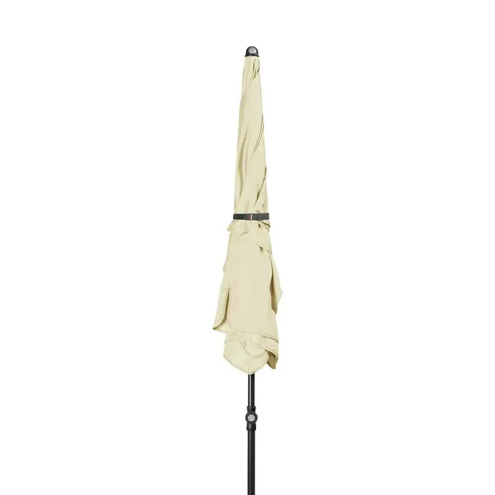 Doppler Sunline Sonnenschirm Sunline Waterproof Neo - Natur, 185 x 120 cm - Rechte Seitenansicht