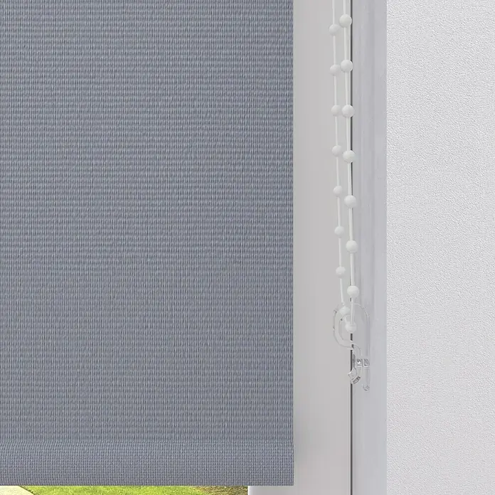 Verdunkelungsrollo - B x H: 60 x 190 cm, Hellgrau - Detailaufnahme
