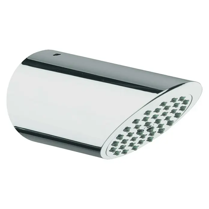 Grohe Kopfbrause Sena 75 - Anzahl Funktionen: 1 Stk., 12 l/min bei 3 bar, Chrom - Rechte Seitenansicht